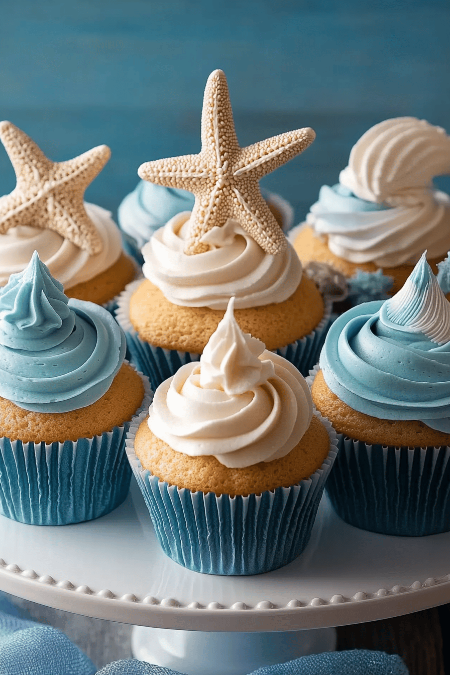 Beach Cupcakes Recipe