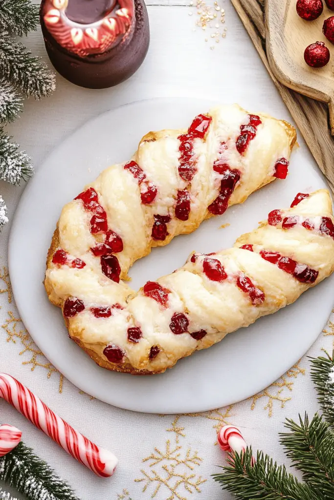 Candy Cane Danish