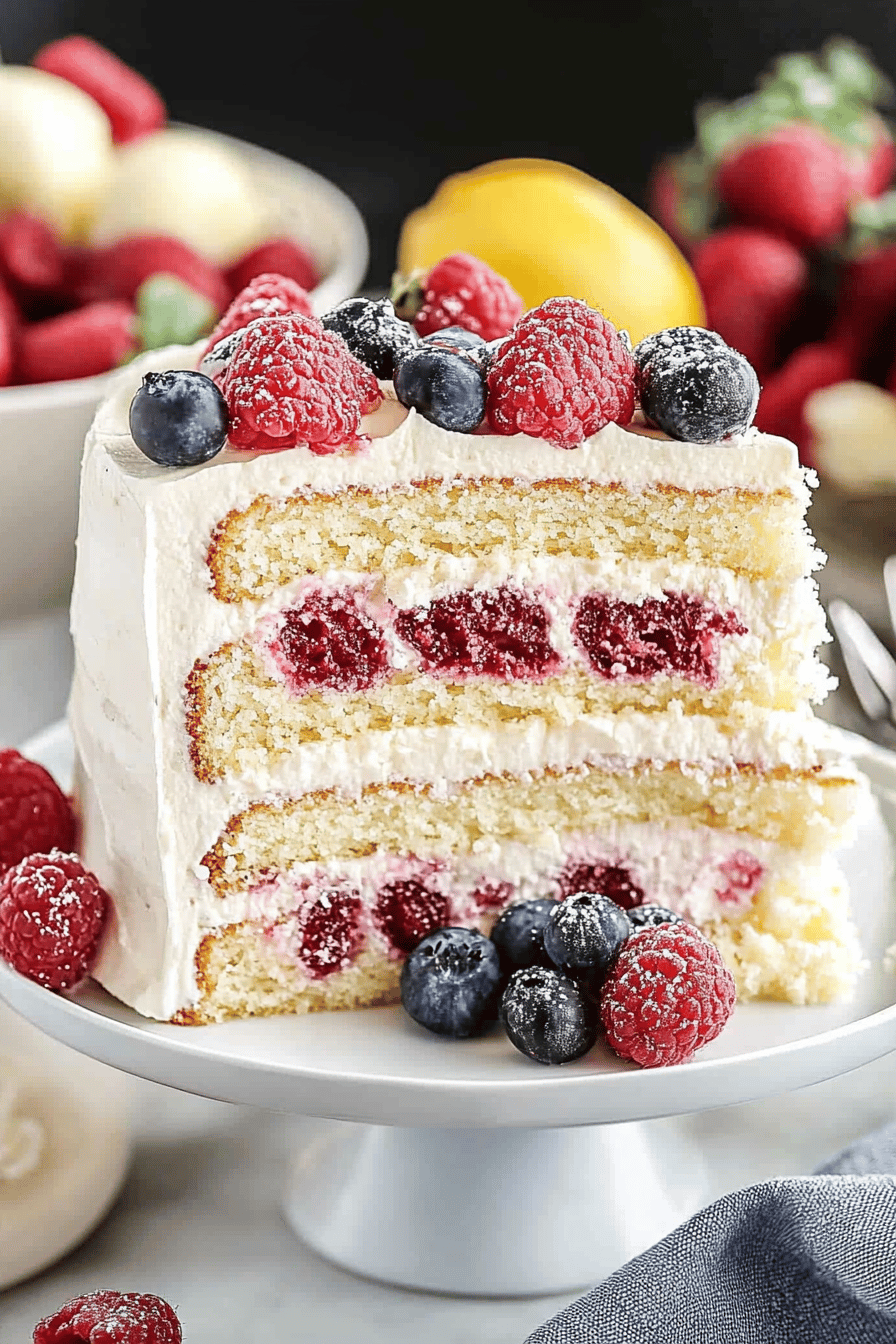 Chantilly Cake Recipe ingredients organized and measured on kitchen counter