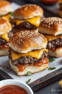 Cheeseburger sliders