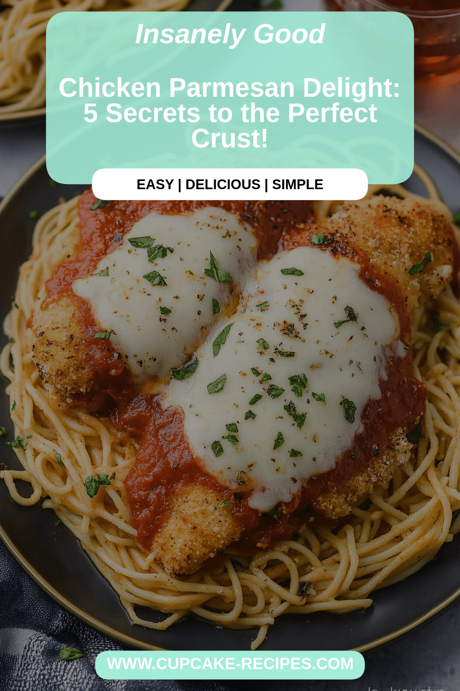 Chicken Parmesan Recipe final dish beautifully presented and ready to serve