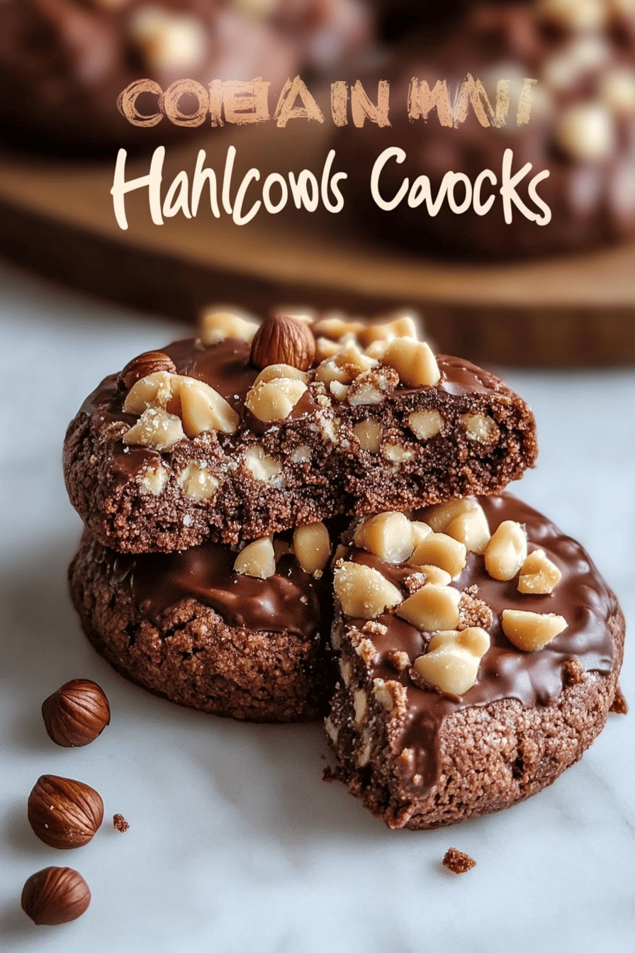 Chocolate Hazelnut Cookies