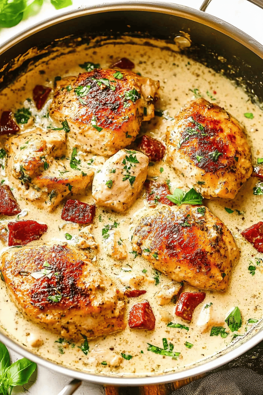 Creamy Tuscan Chicken