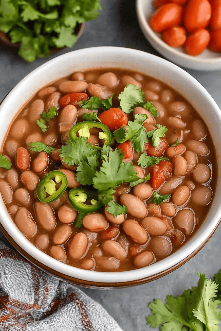 Crock Pot Pinto Beans
