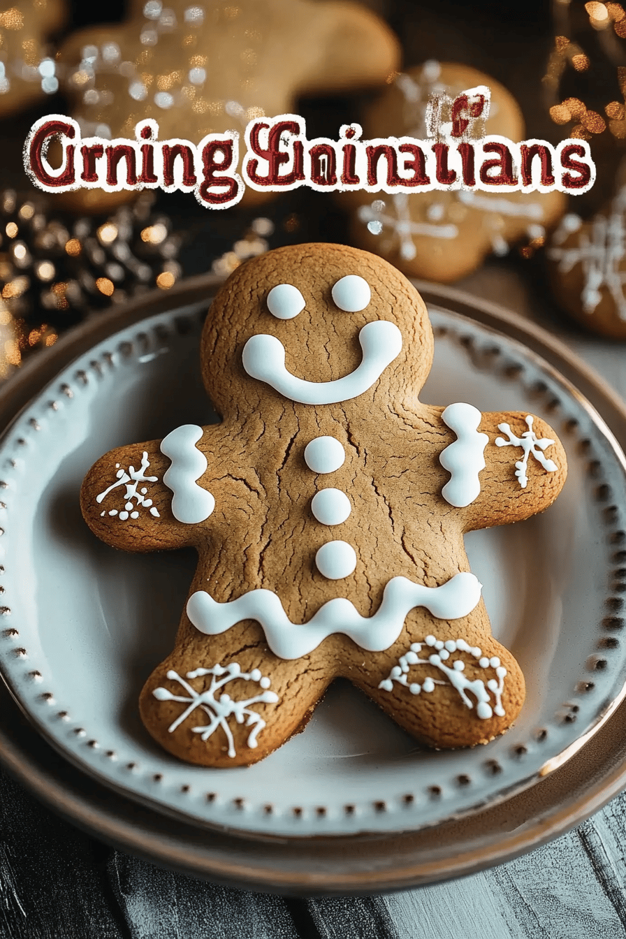 Gingerbread Man Recipe slice on plate showing perfect texture and swirl pattern
