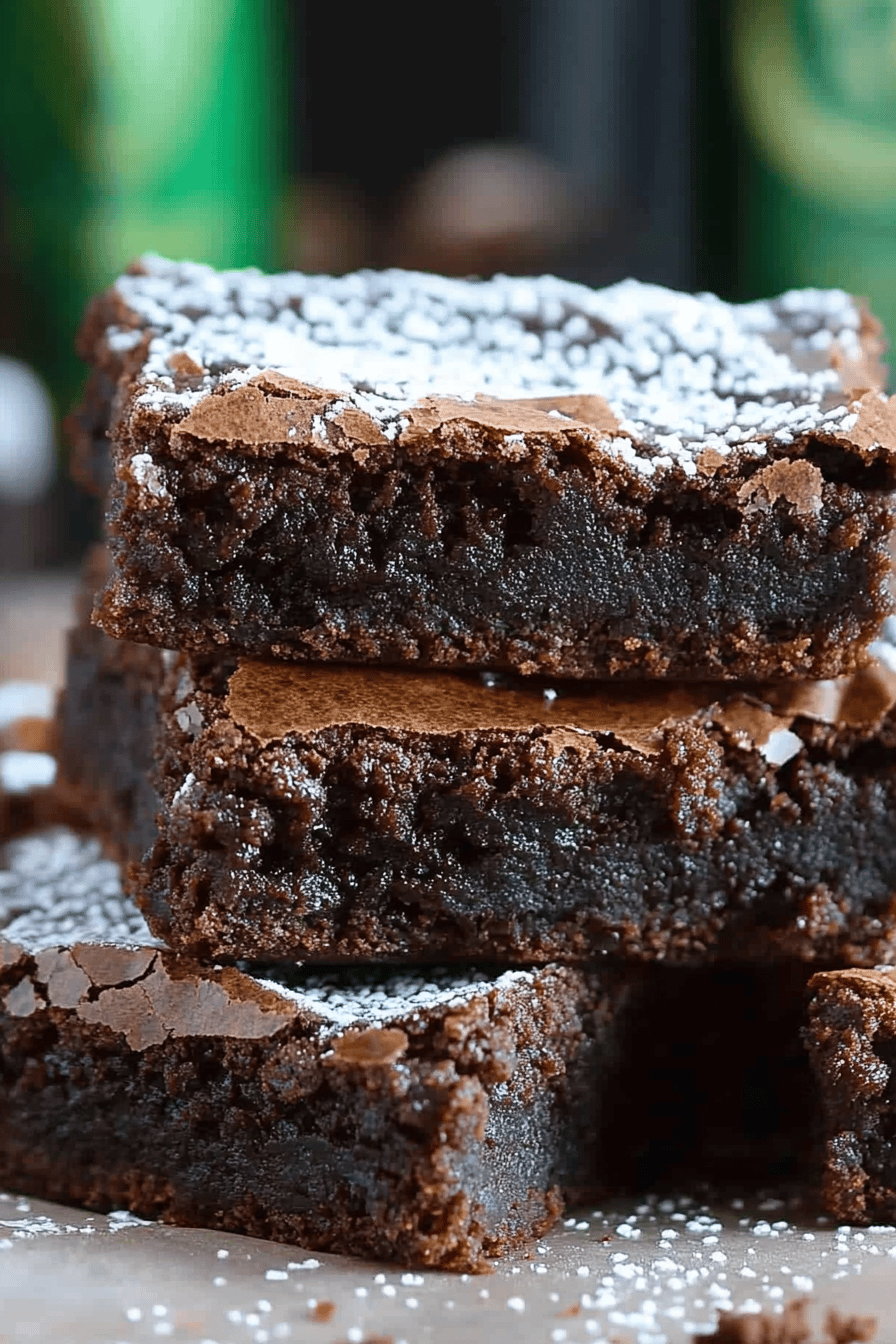 Guinness brownies
