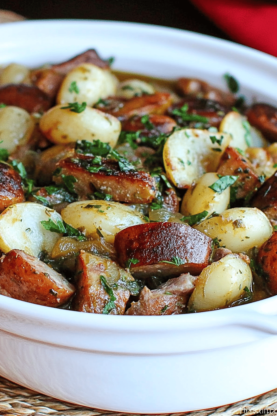 Irish Stew Recipe ingredients organized and measured on kitchen counter