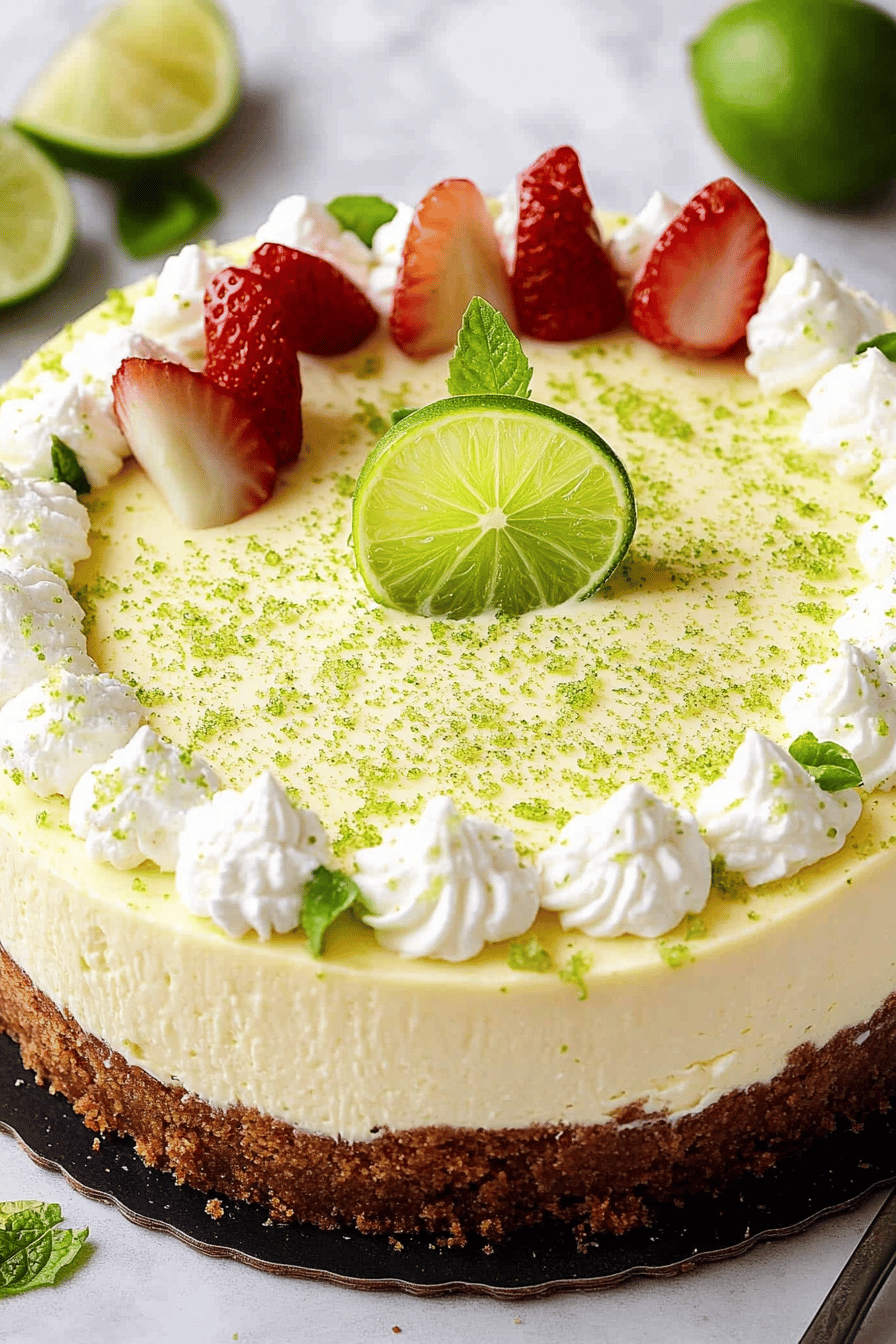 Key Lime Cheesecake Recipe
