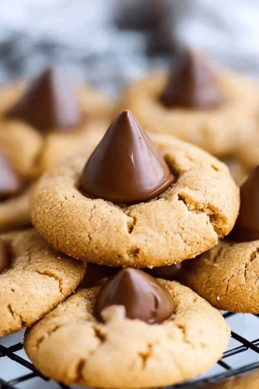 Kiss Cookies Recipe ingredients organized and measured on kitchen counter