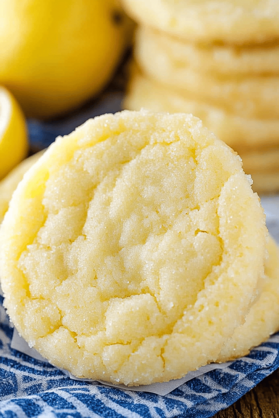 Lemon Sugar Cookies