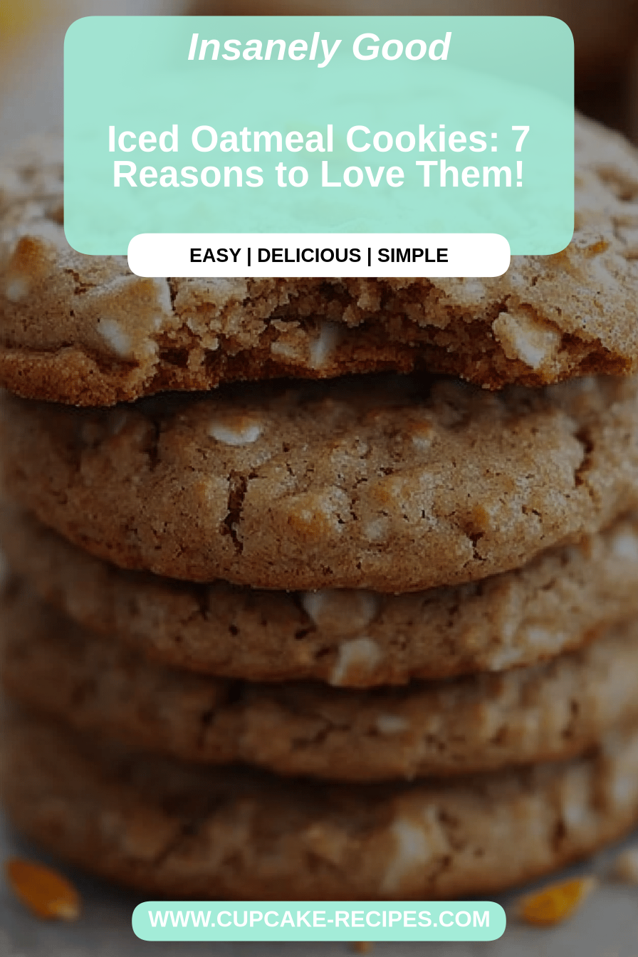 Oatmeal cookies final dish beautifully presented and ready to serve