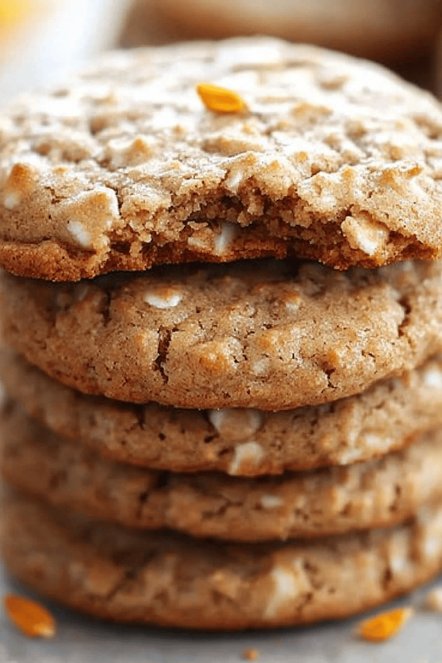 Oatmeal cookies ingredients organized and measured on kitchen counter