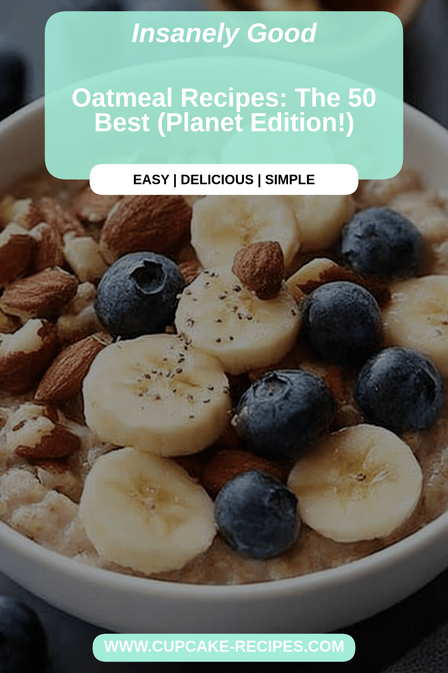 Oatmeal recipes final dish beautifully presented and ready to serve