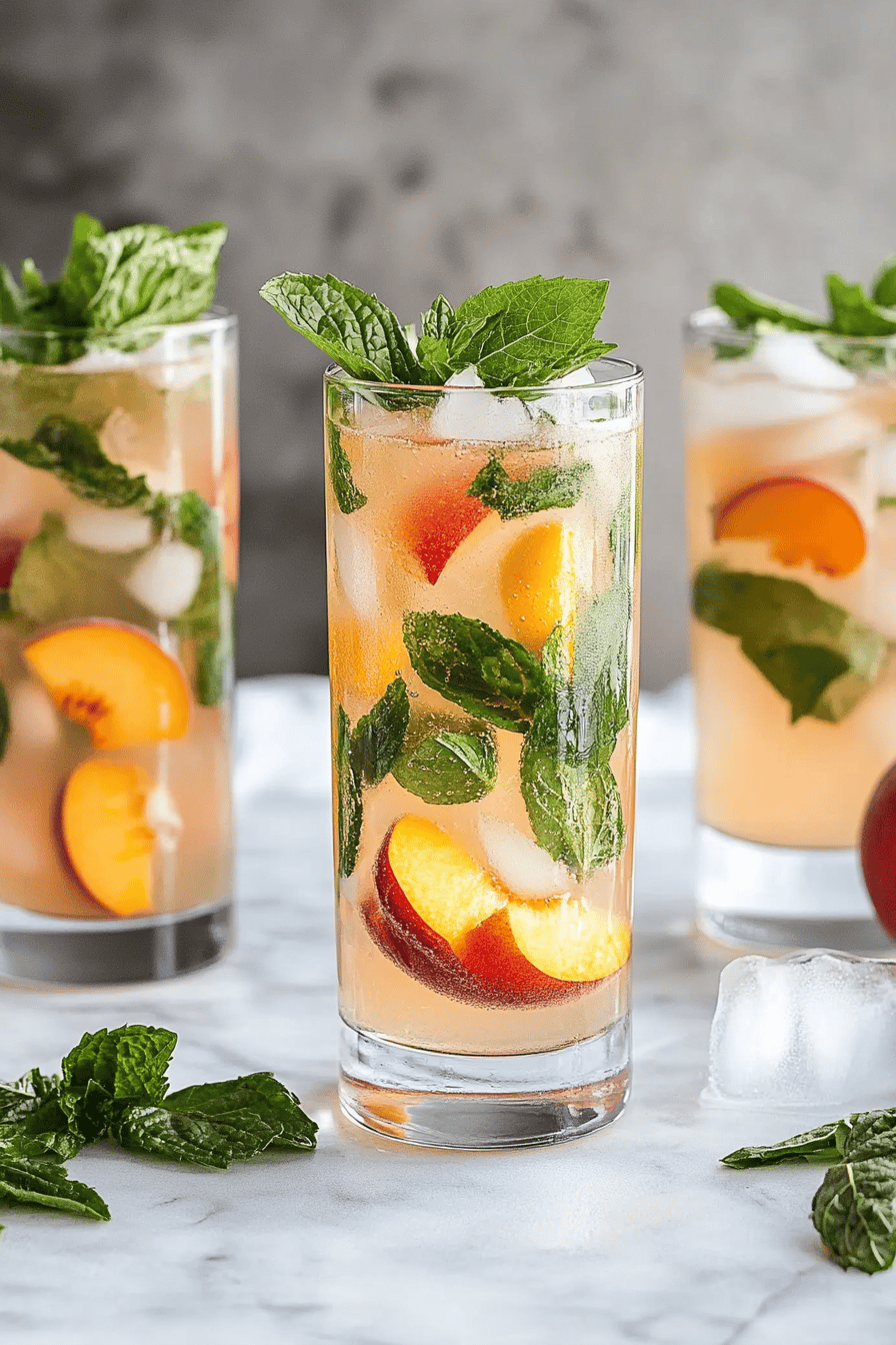 Peach Mojito