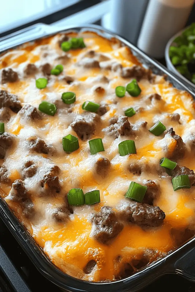 Philly cheese steak casserole