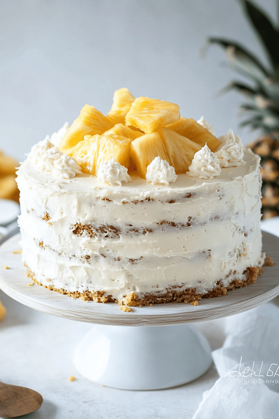 Pineapple cake