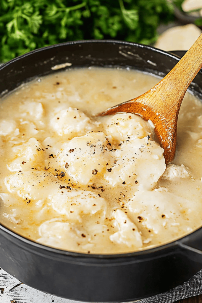 Southern Style Chicken and Dumplings