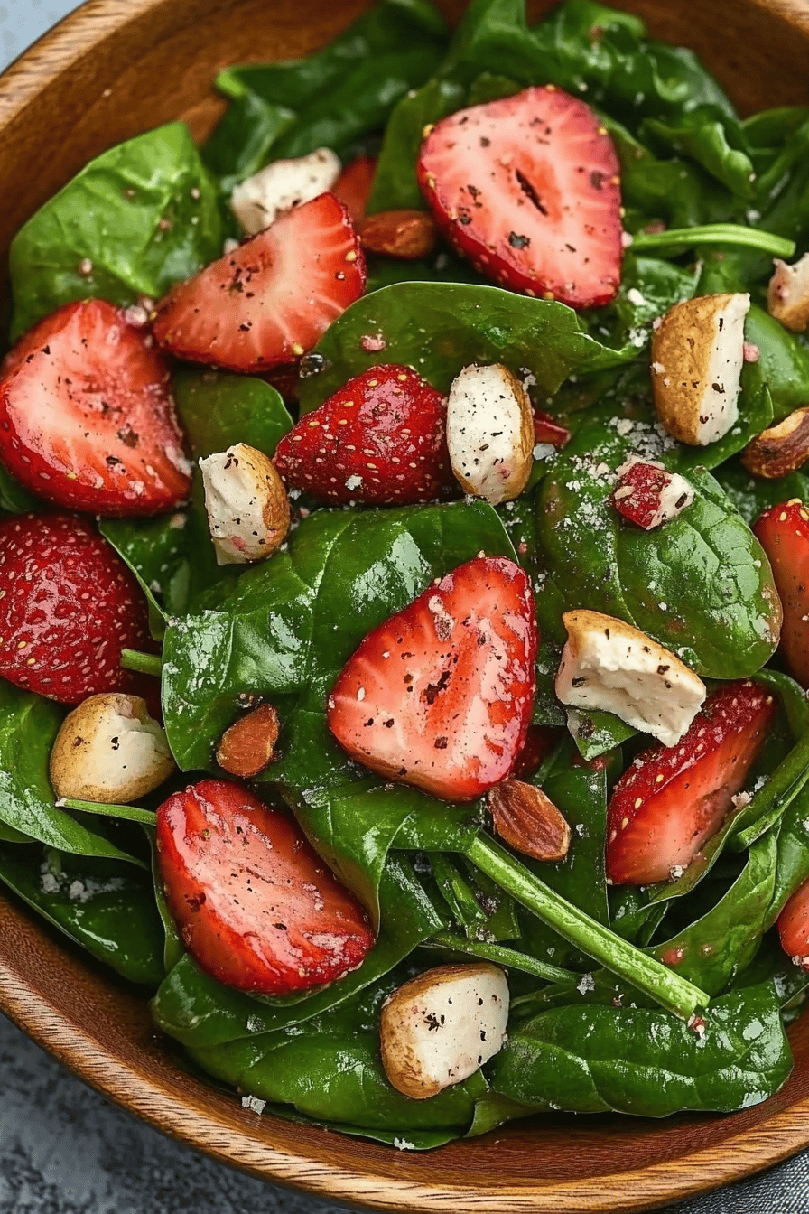 Strawberry Spinach Salad Recipe