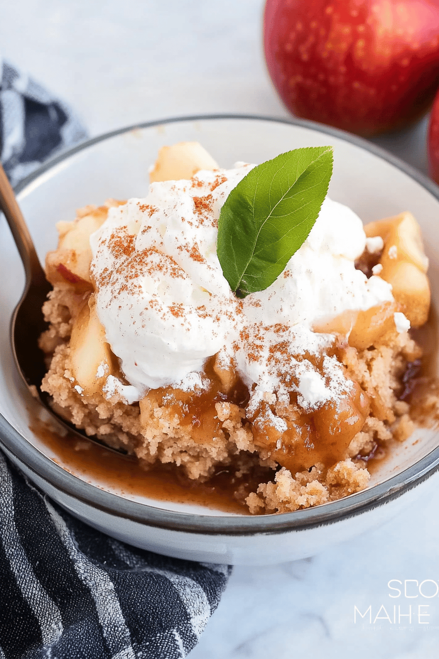 apple cobbler crockpot