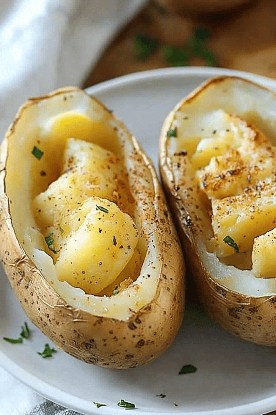 baked potatoes