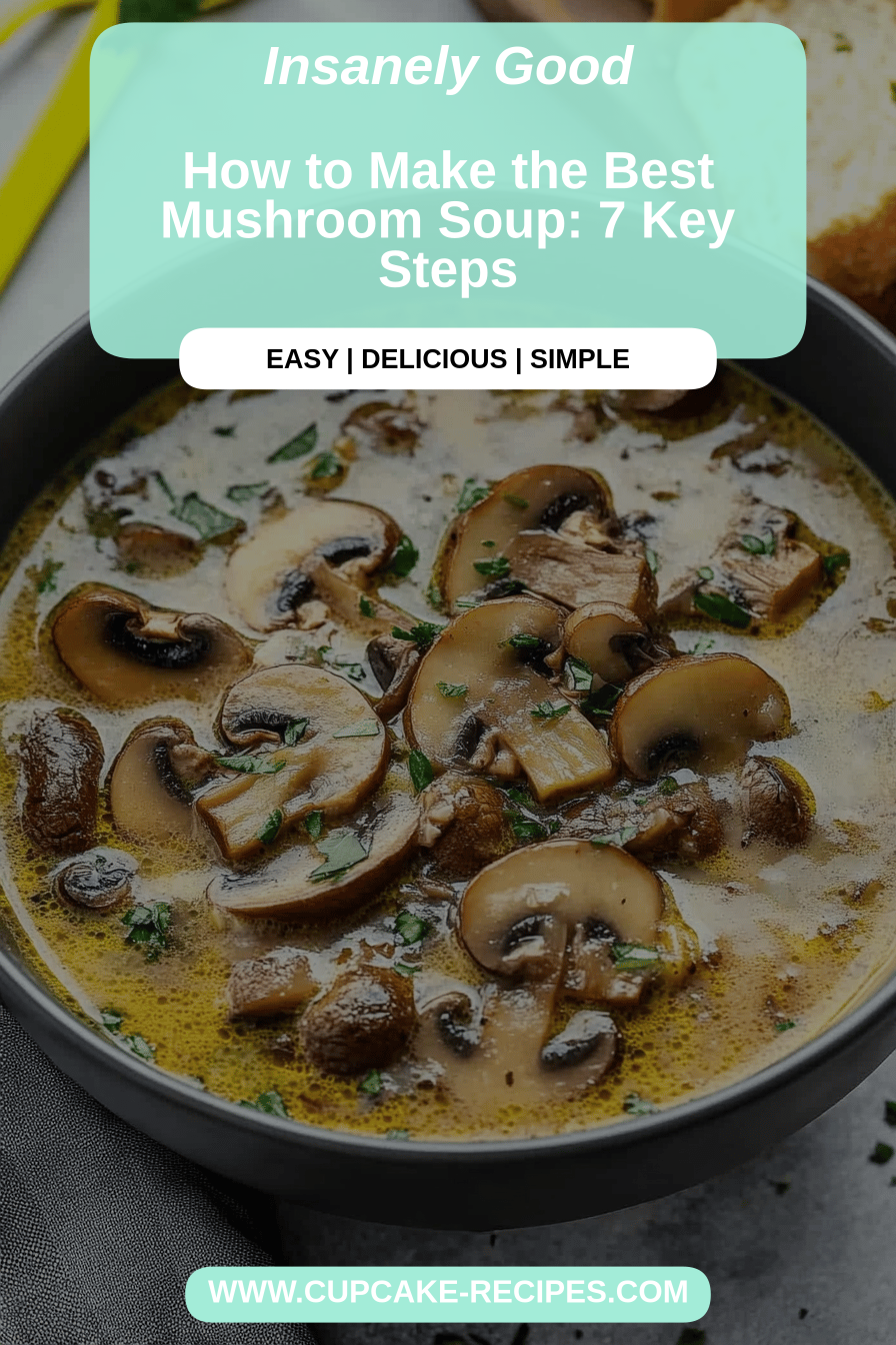 best mushroom soup final dish beautifully presented and ready to serve