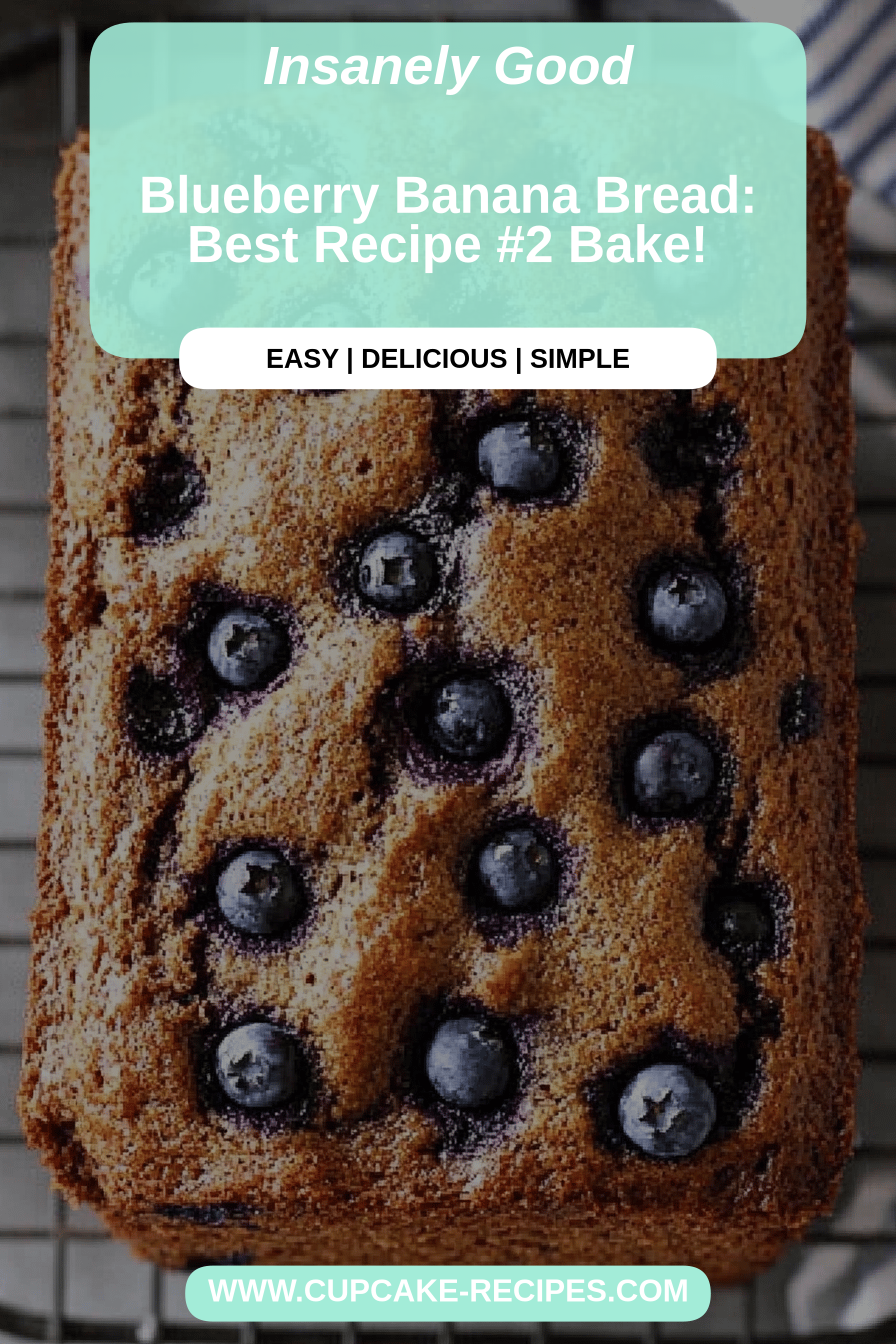 blueberry banana bread final dish beautifully presented and ready to serve