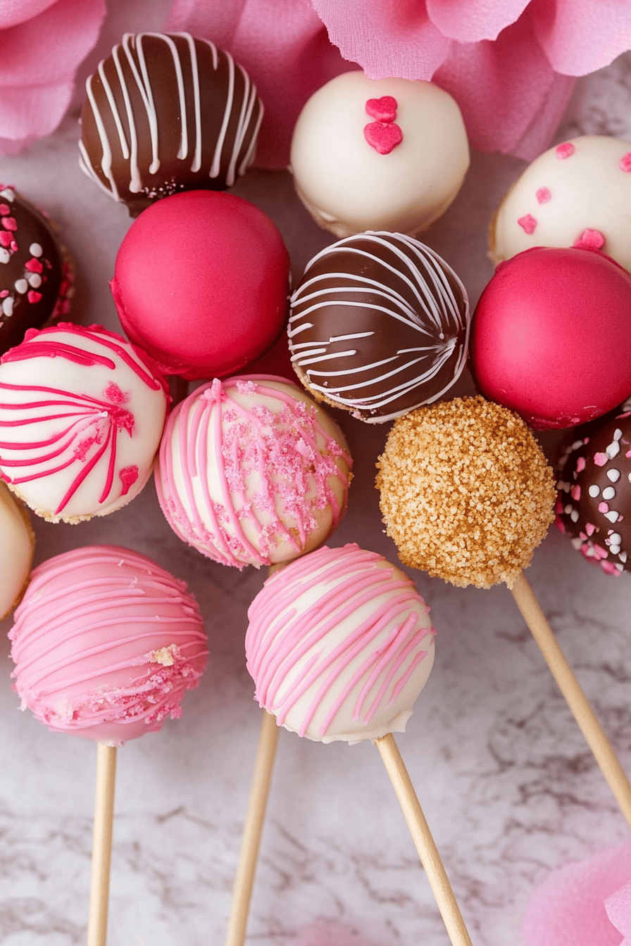 cake pops ingredients organized and measured on kitchen counter