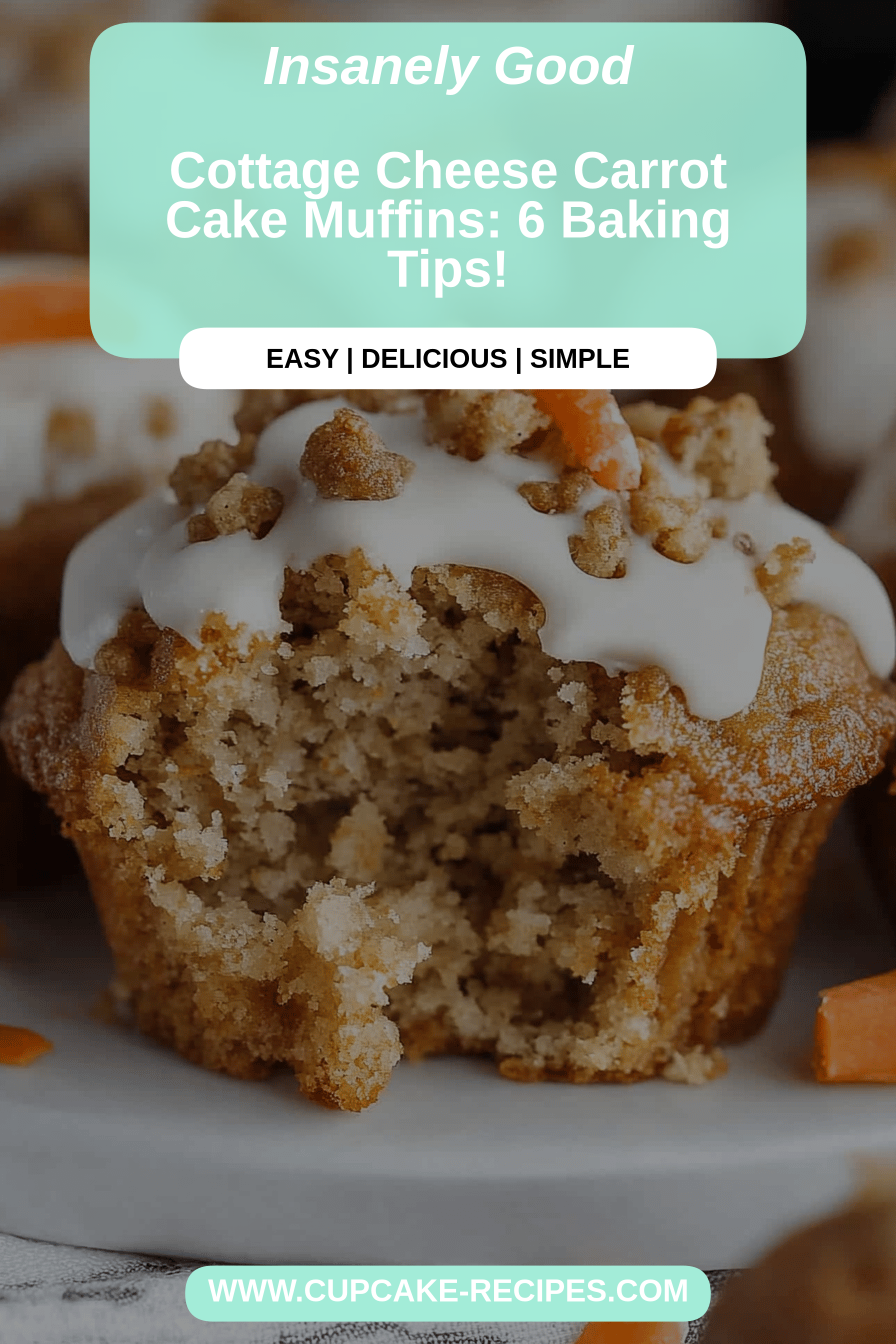 carrot cake muffins final dish beautifully presented and ready to serve