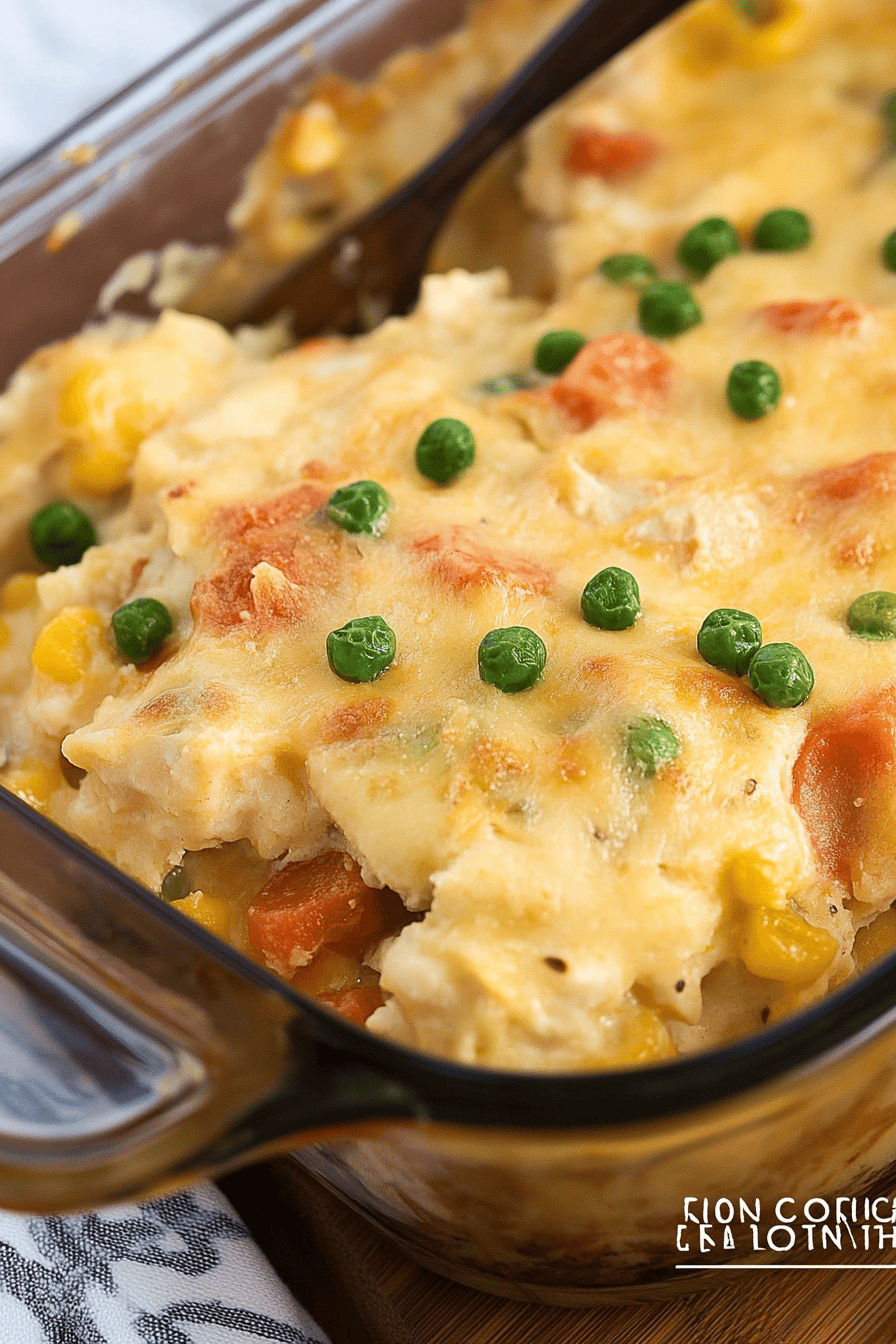 chicken dumpling casserole