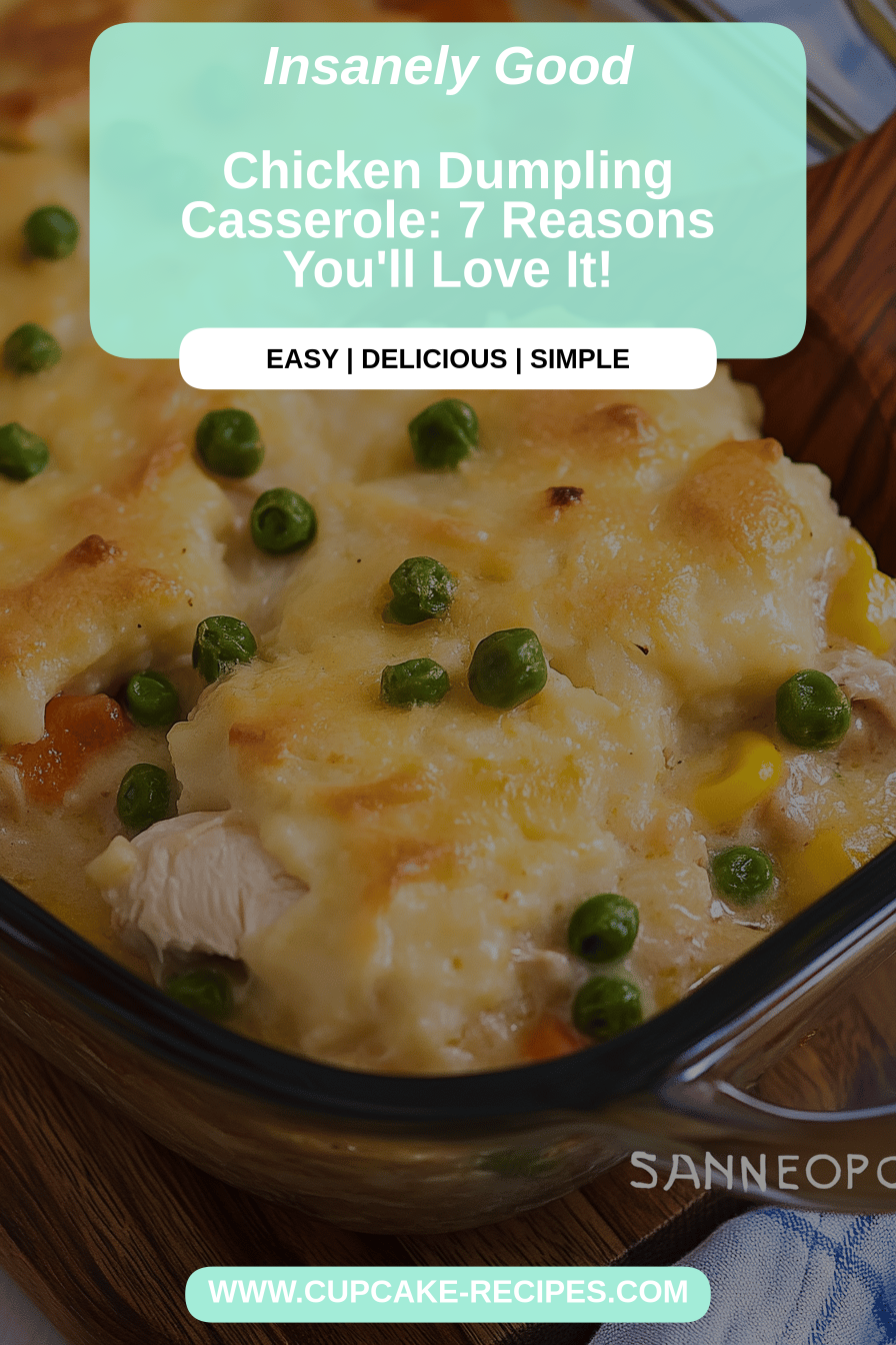 chicken dumpling casserole final dish beautifully presented and ready to serve