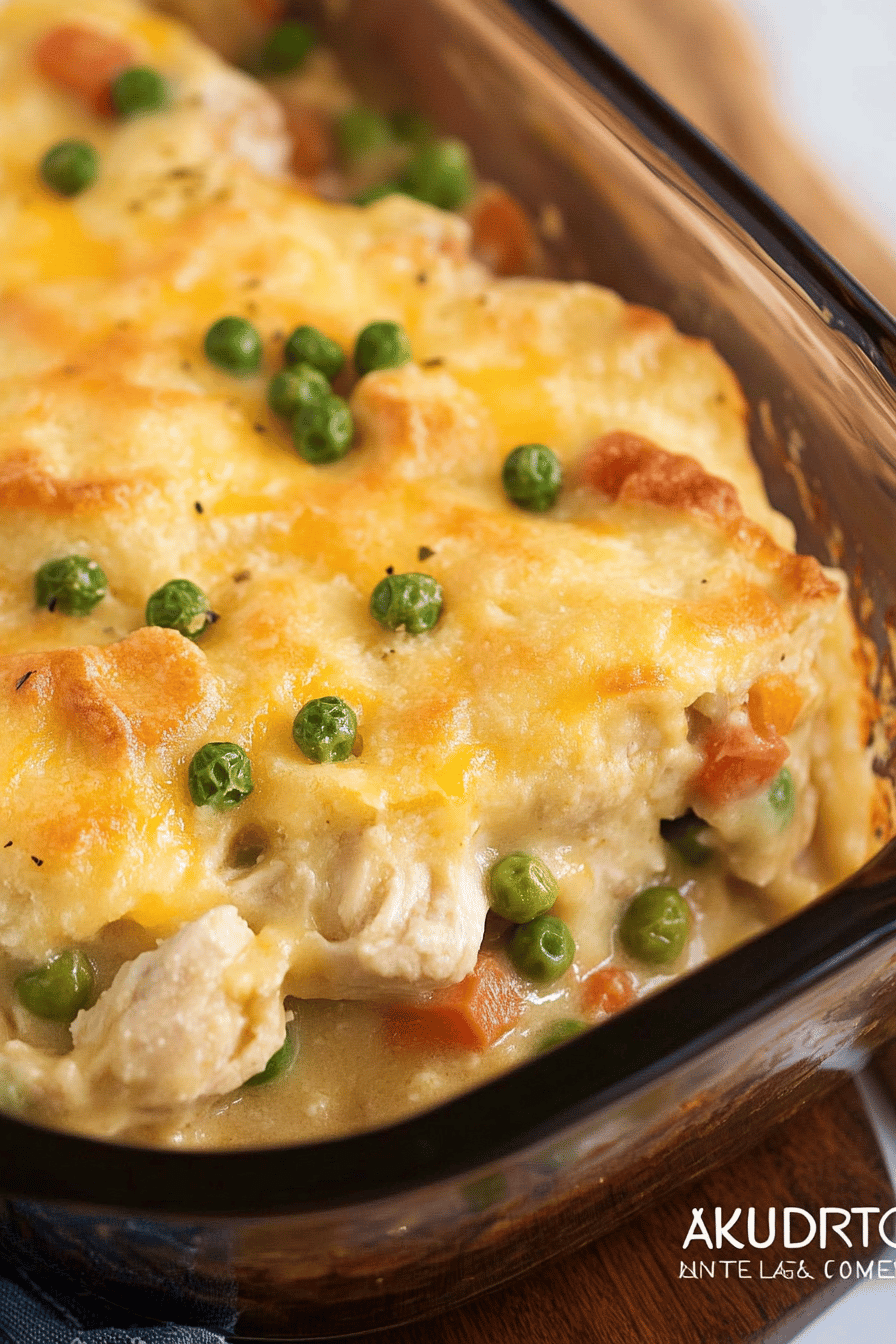 chicken dumpling casserole slice on plate showing perfect texture and swirl pattern