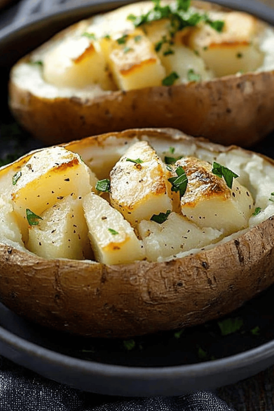 crock pot baked potatoes