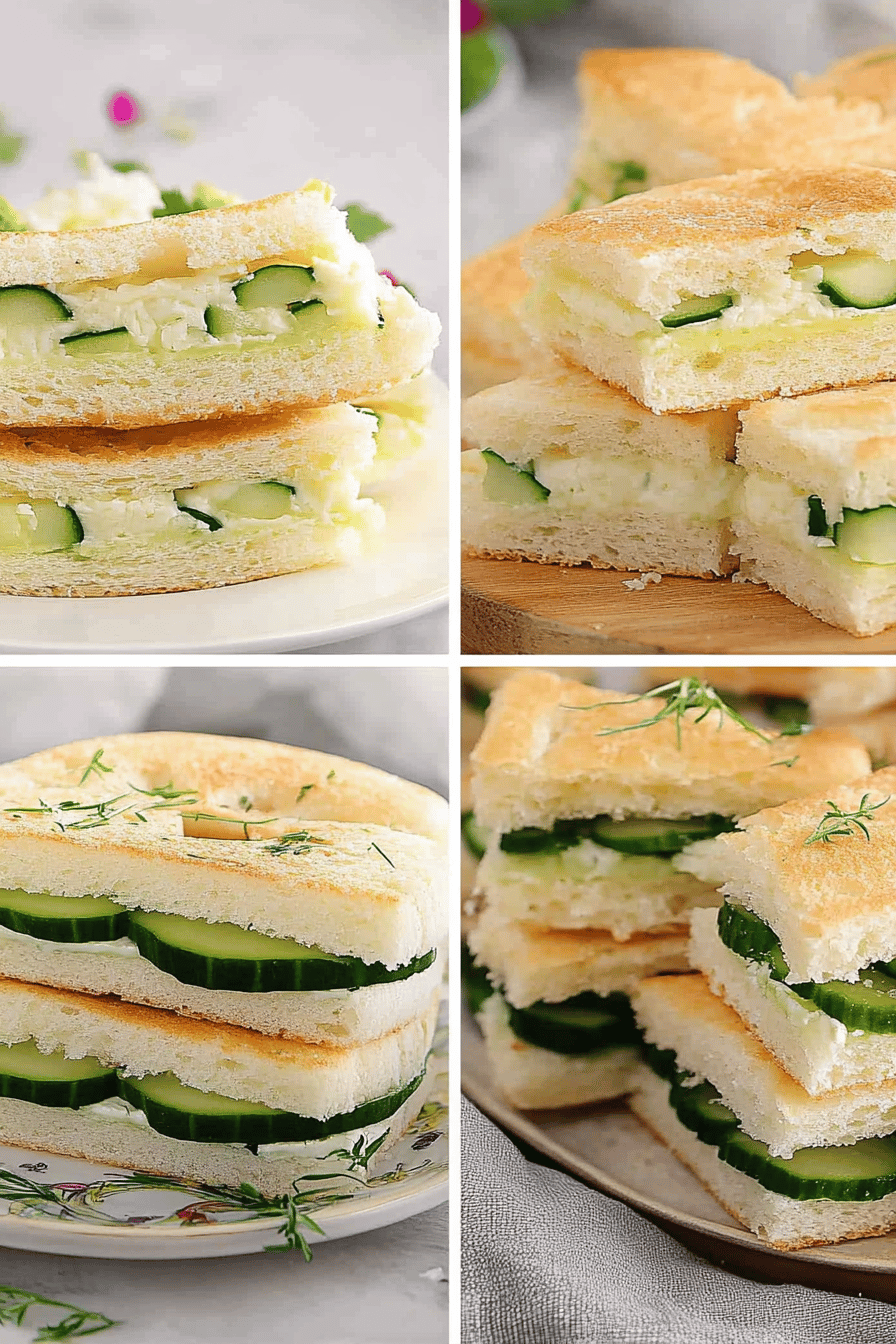 cucumber sandwiches