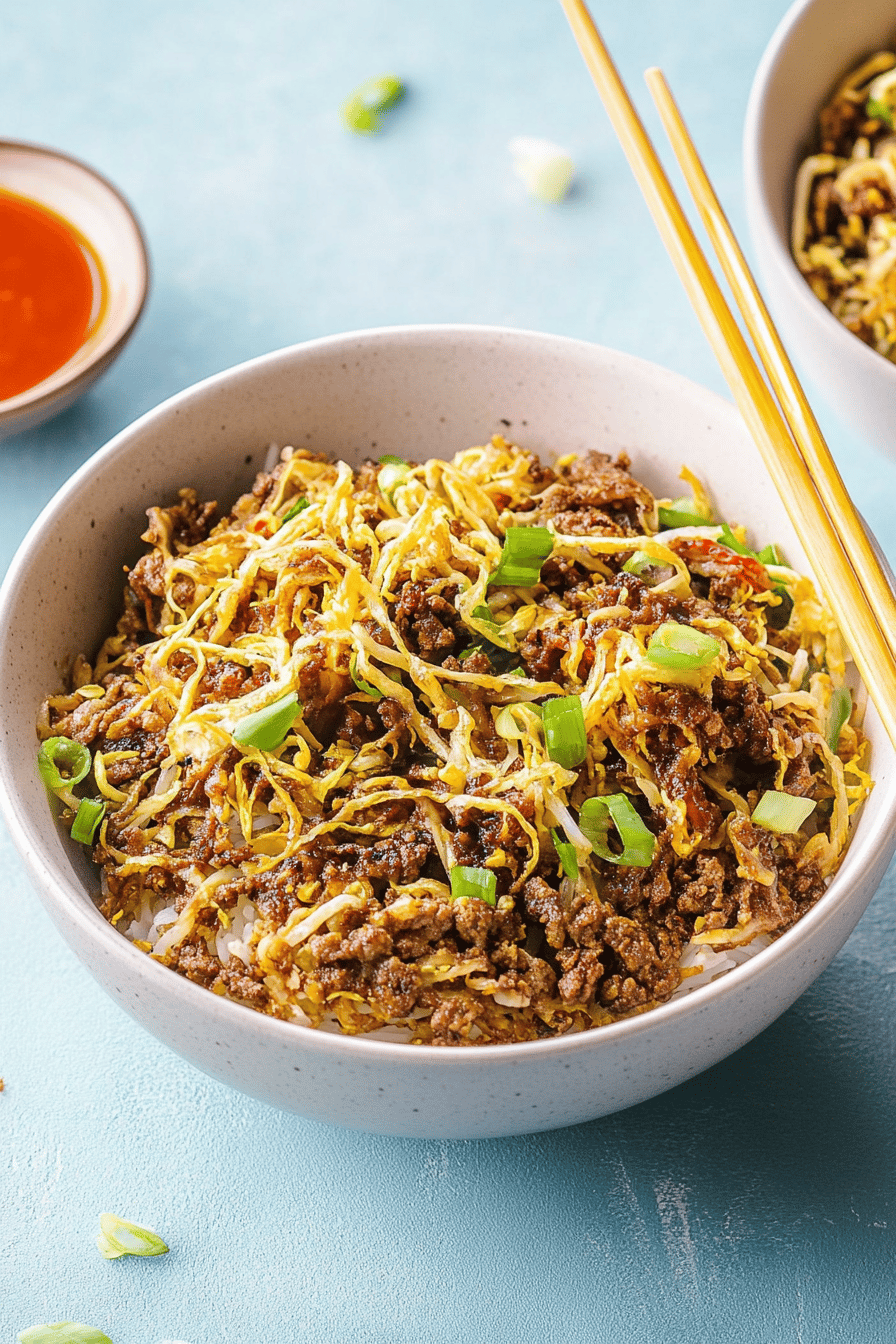 egg roll in a bowl