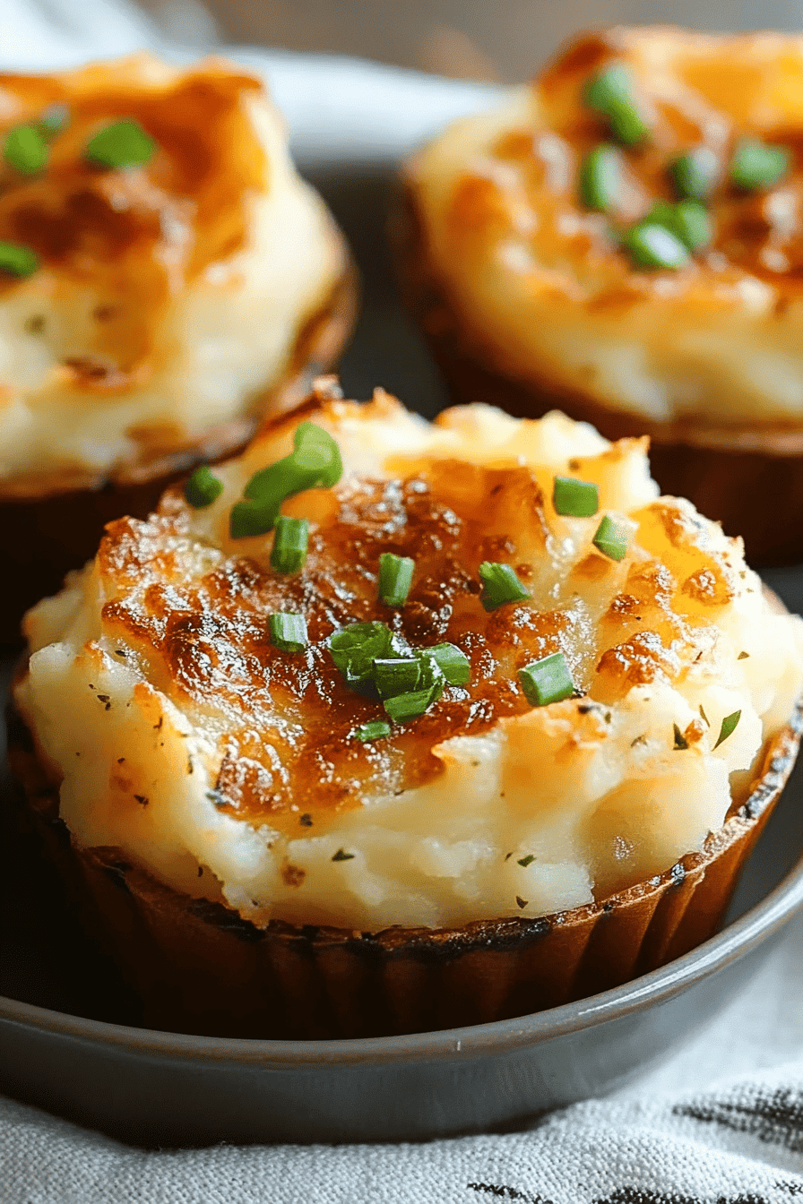 mashed potato cups ingredients organized and measured on kitchen counter