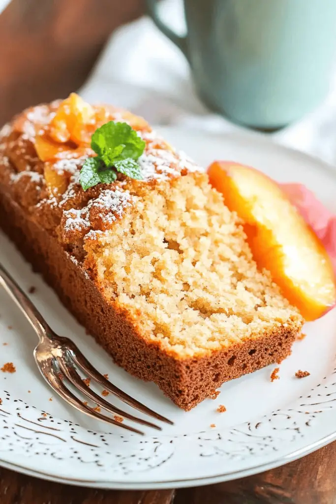 peach bread