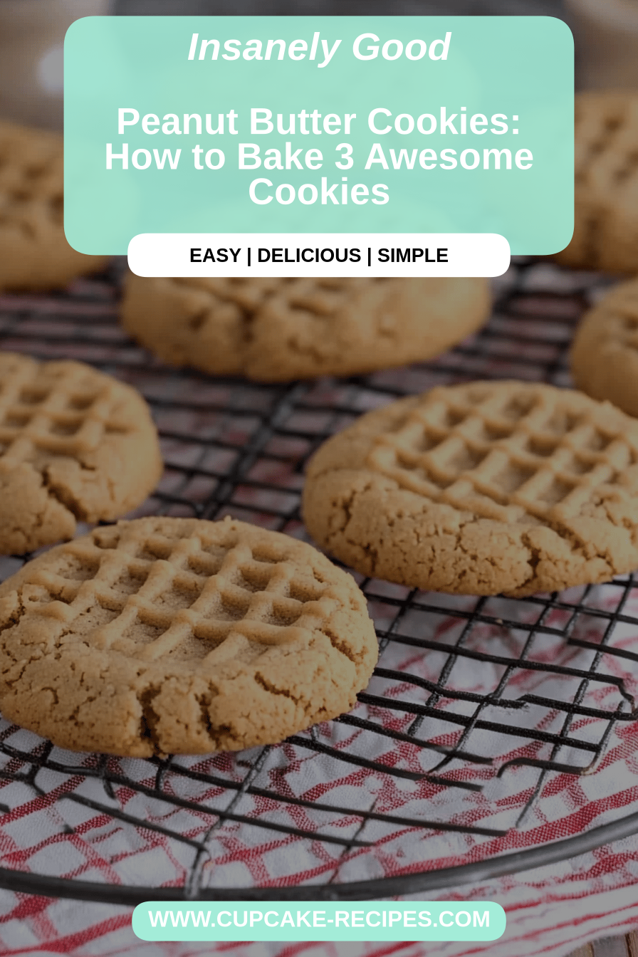 peanut butter cookies final dish beautifully presented and ready to serve
