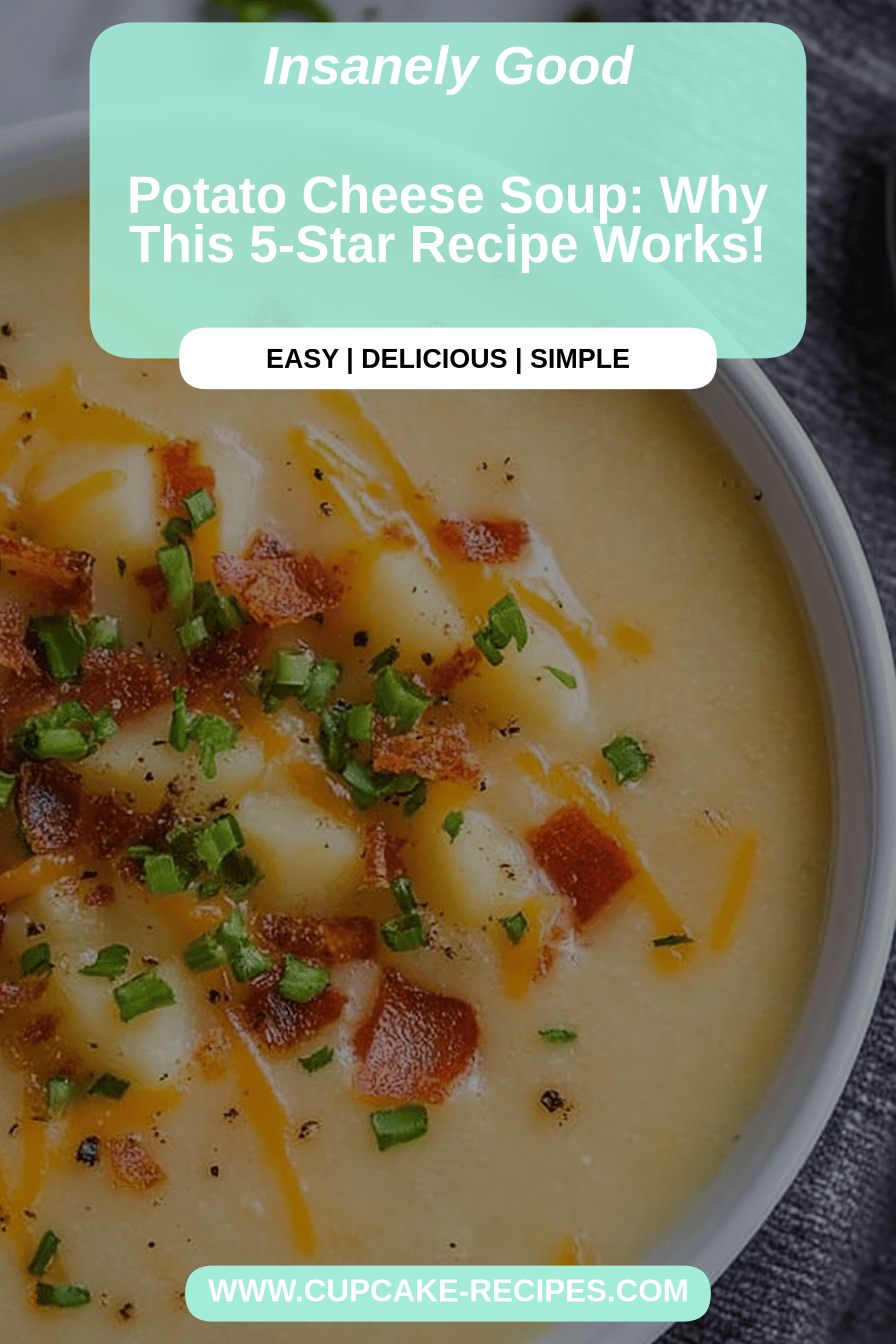 potato cheese soup final dish beautifully presented and ready to serve