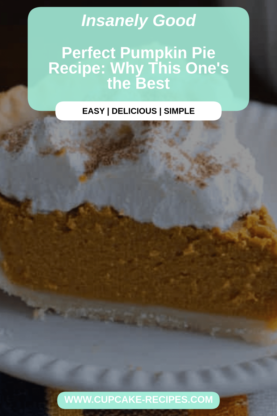 pumpkin pie recipe final dish beautifully presented and ready to serve