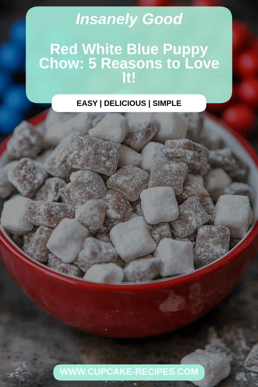 puppy chow final dish beautifully presented and ready to serve