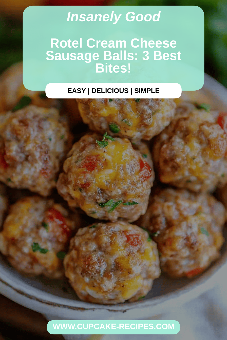 sausage balls final dish beautifully presented and ready to serve