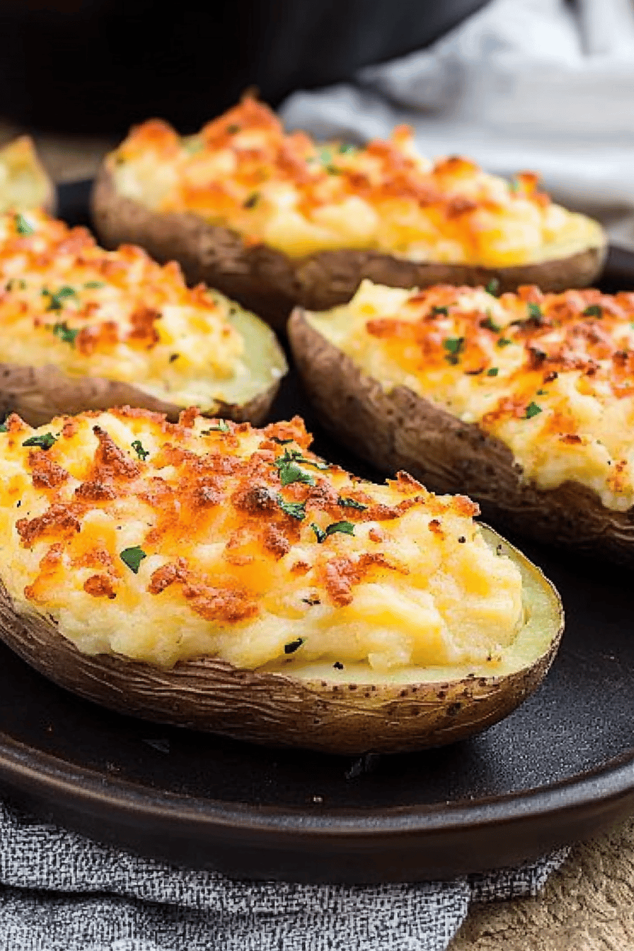 twice baked potatoes
