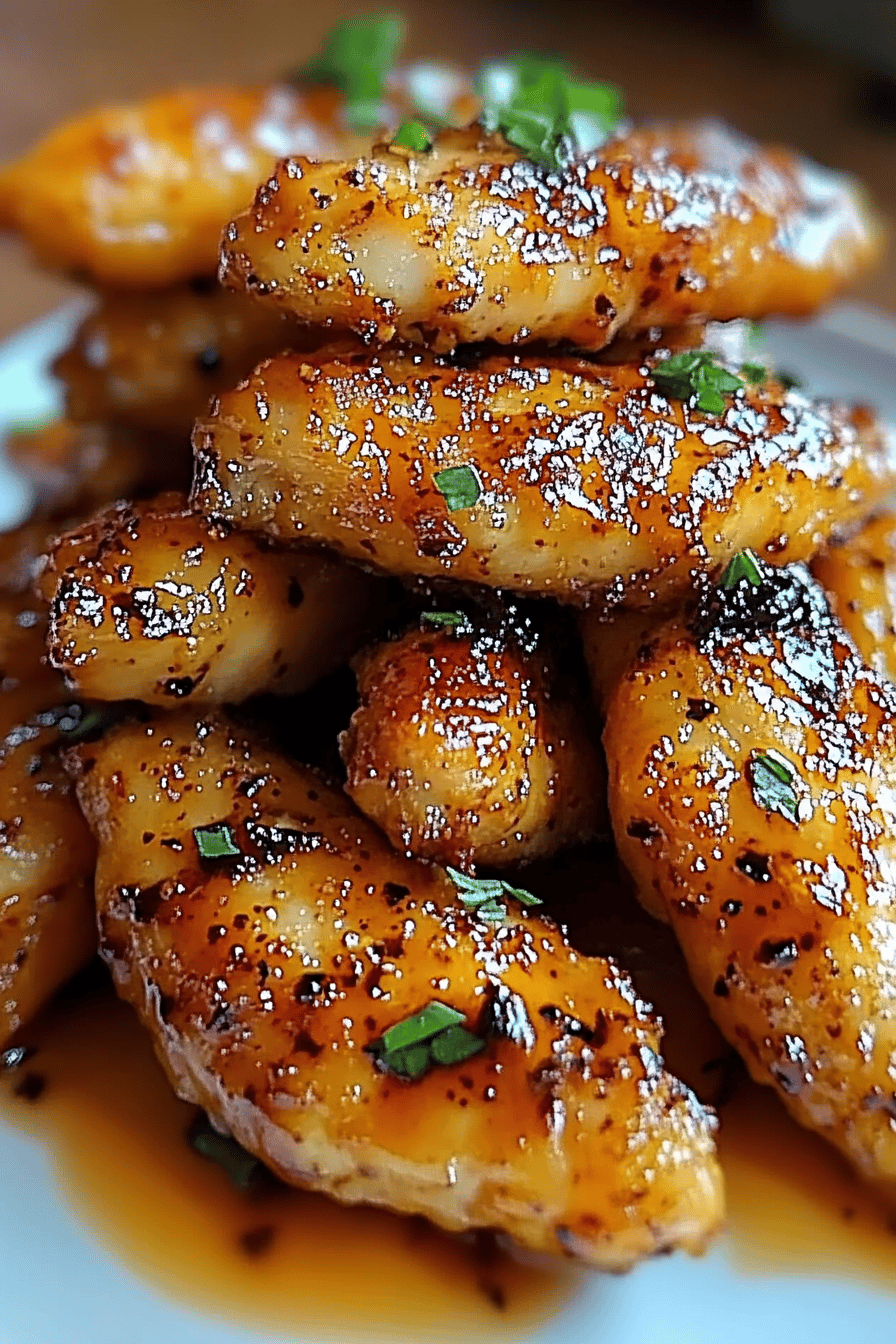 Air Fryer Chicken Tenders ingredients organized and measured on kitchen counter