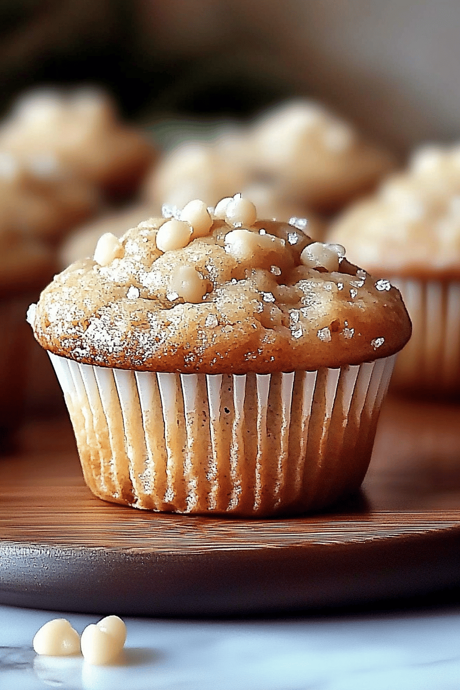 Applesauce muffins slice on plate showing perfect texture and swirl pattern