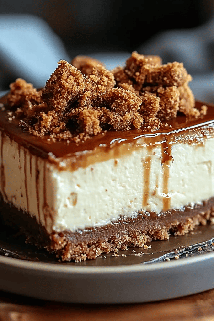 Biscoff cheesecake