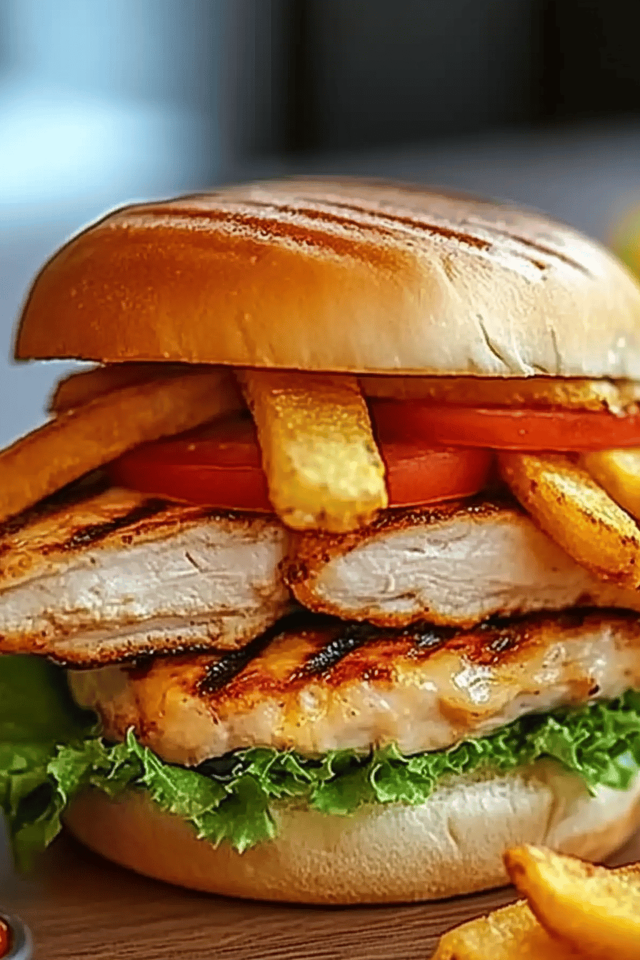 Chick-fil-A grilled chicken club slice on plate showing perfect texture and swirl pattern