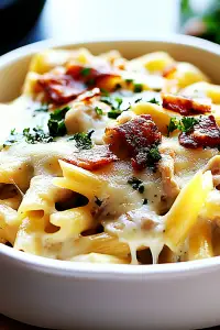 Chicken Ziti Alfredo