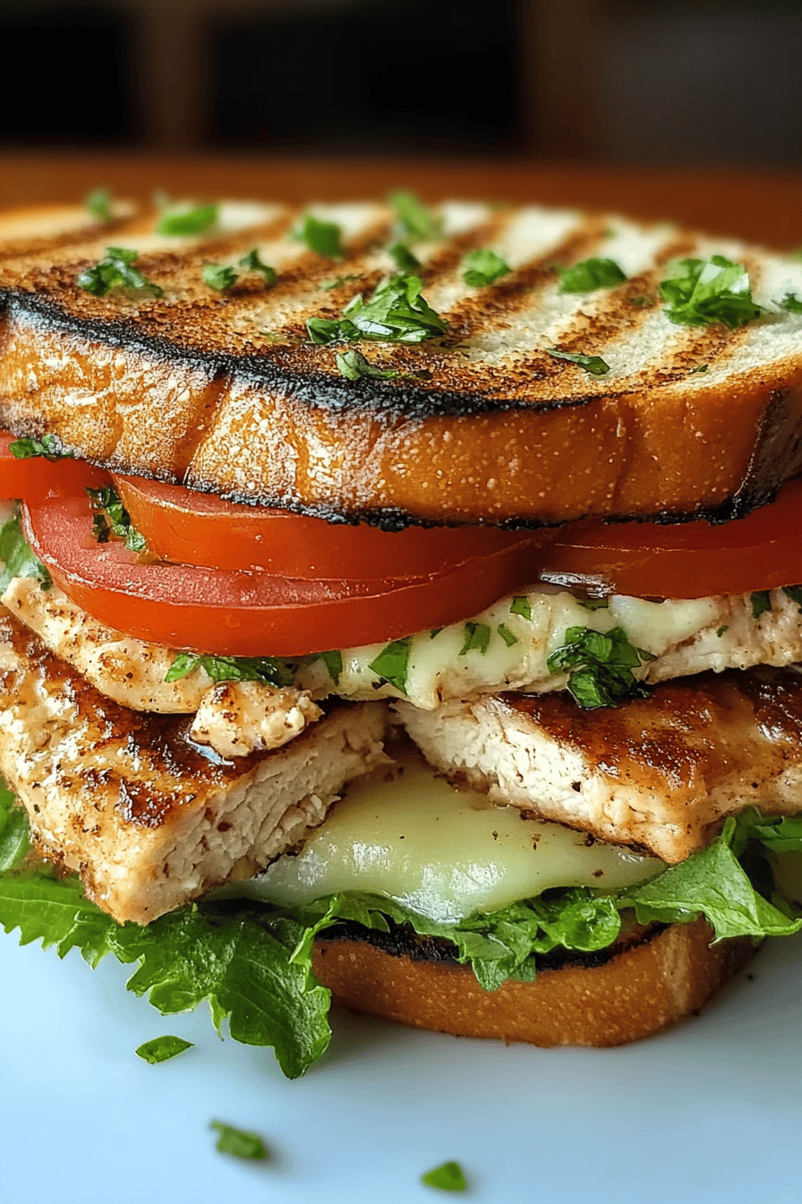 Chicken sandwich recipe