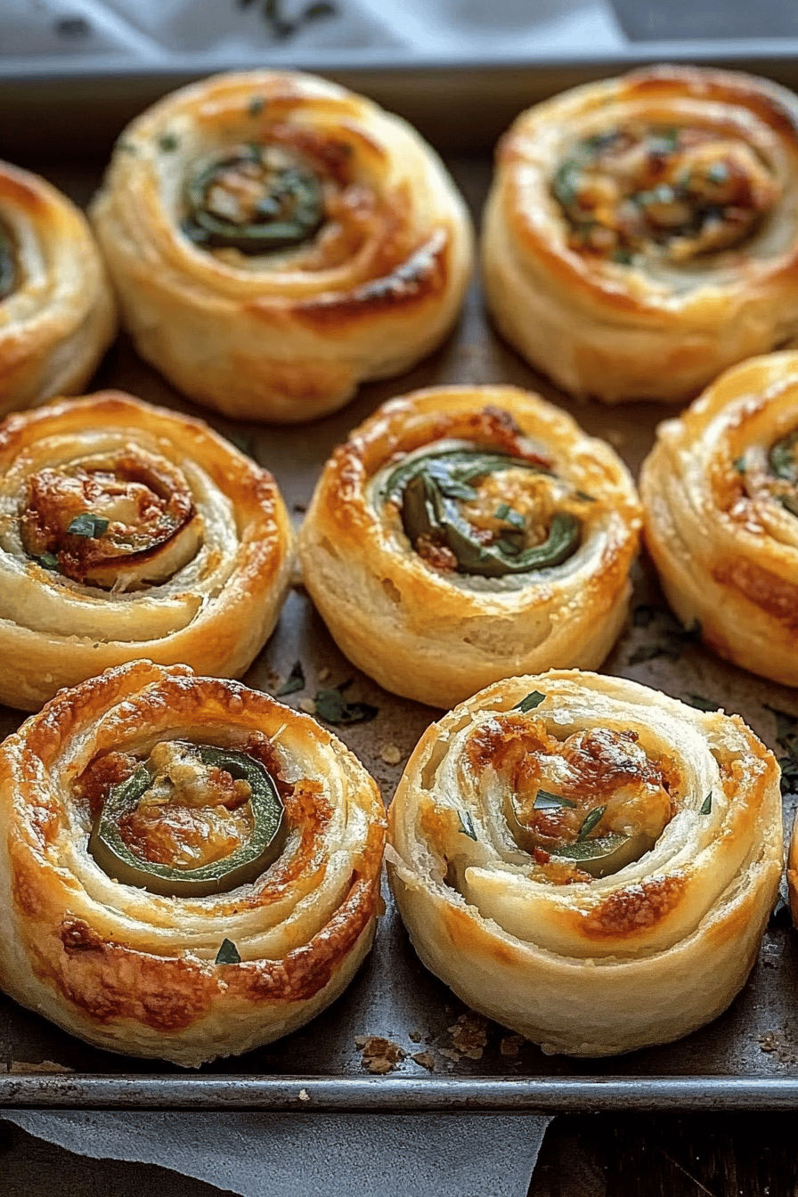 Jalapeno Popper Pinwheels slice on plate showing perfect texture and swirl pattern