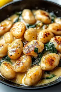 Lemon Chicken Gnocchi